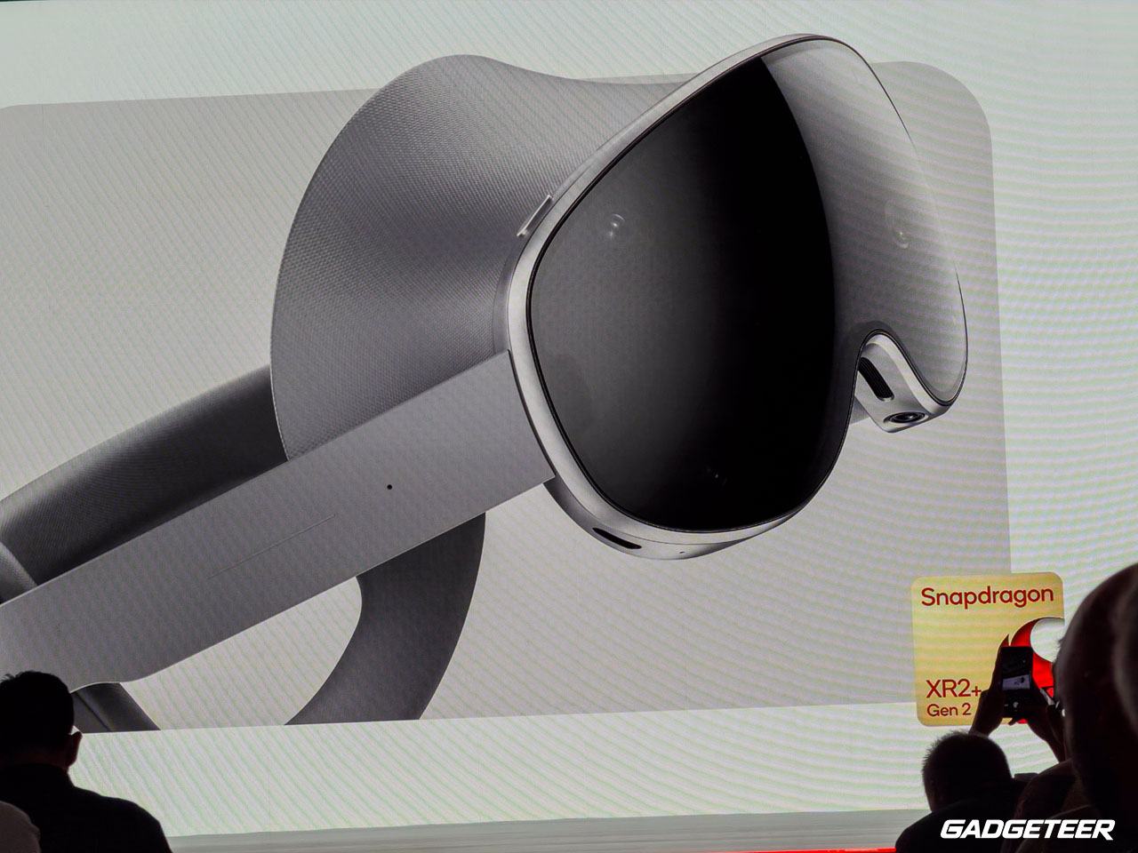 XREAL Aura glasses shown during the Snapdragon Summit keynote