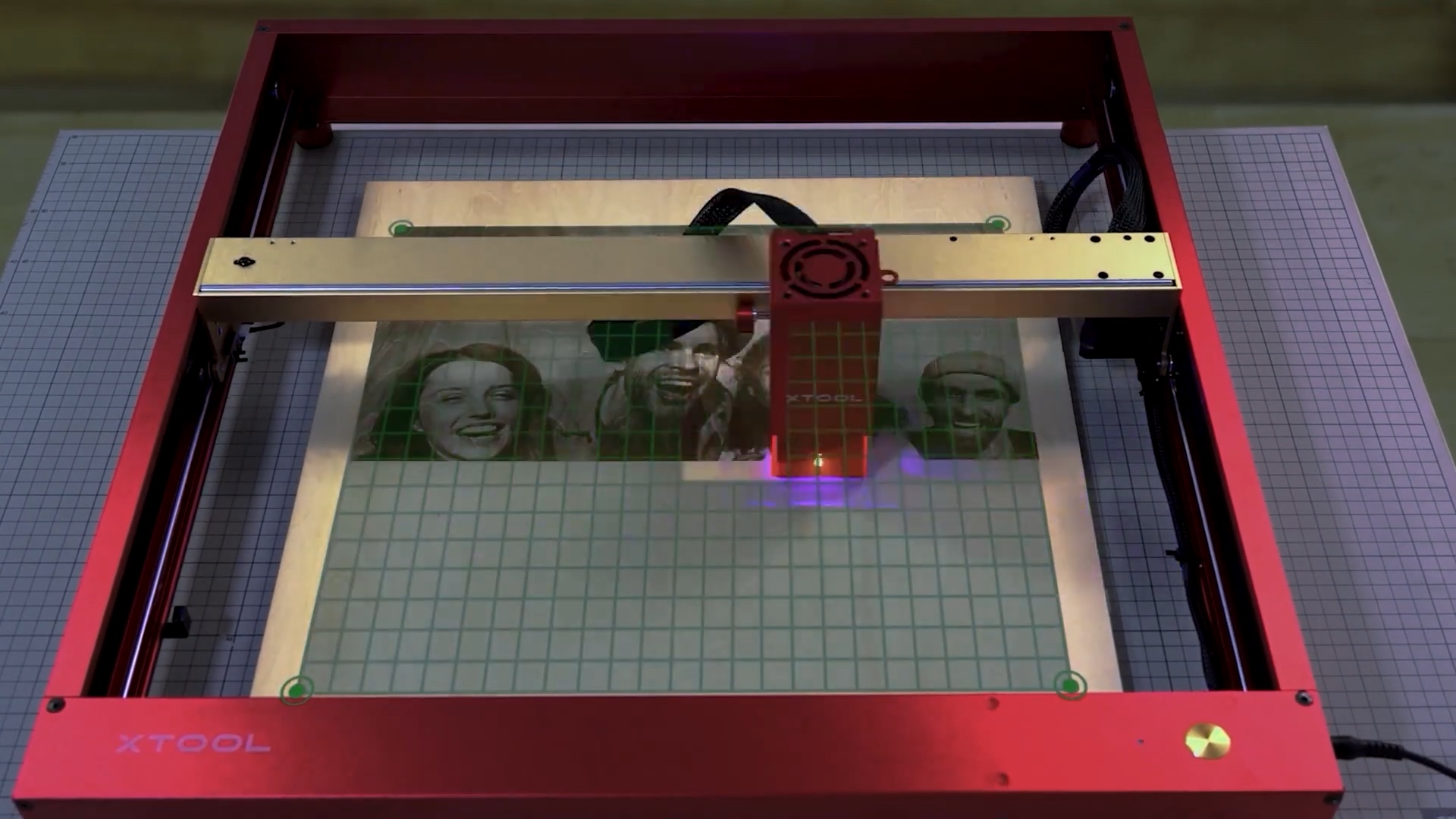 X1 hybrid motion combines gantry travel with fast galvo scanning