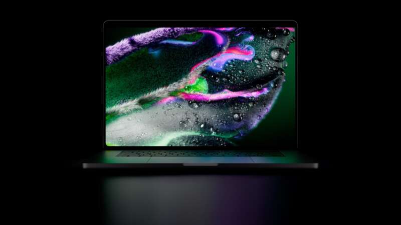 Apple MacBook Pro with PROLED XDR display and touch input