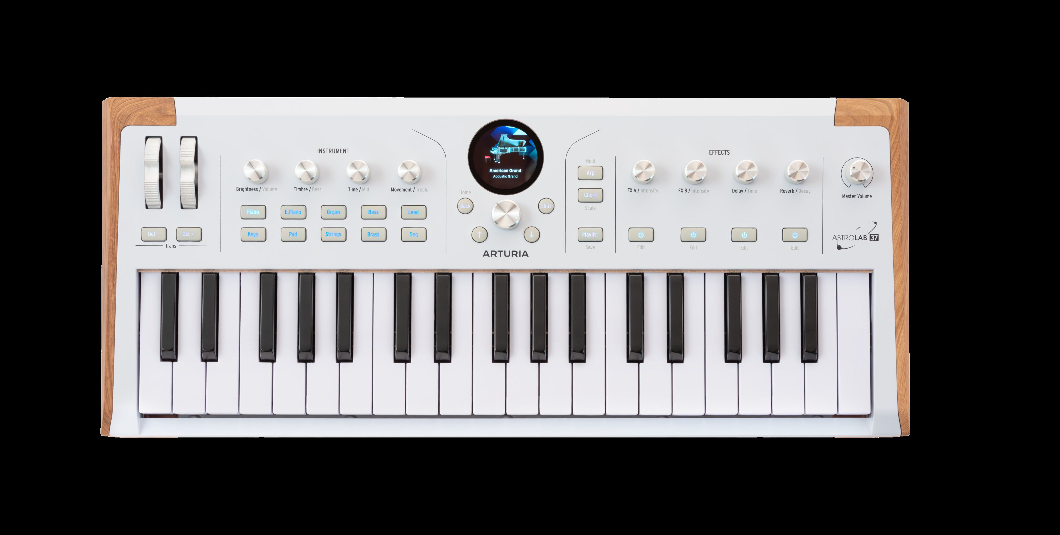 Arturia AstroLab 37 front-panel controls