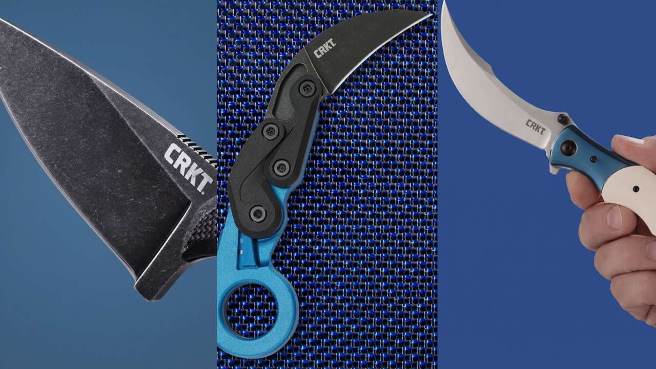 3 CRKT Knives That Take Everyday Carry in Unexpected Directions