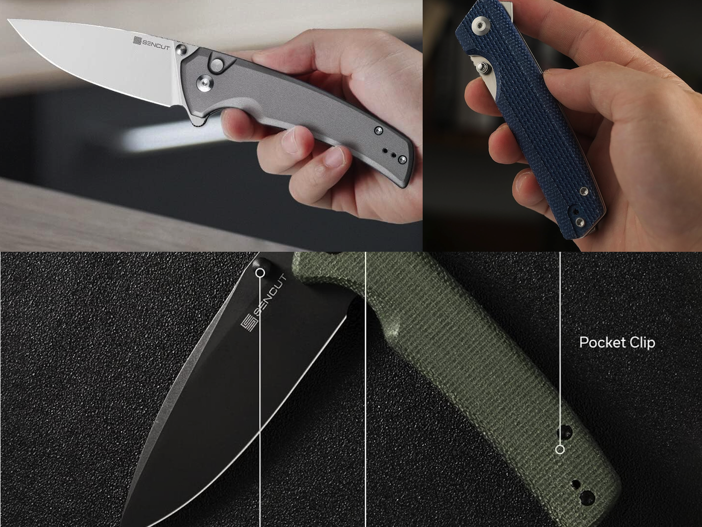 SENCUT pocket knives