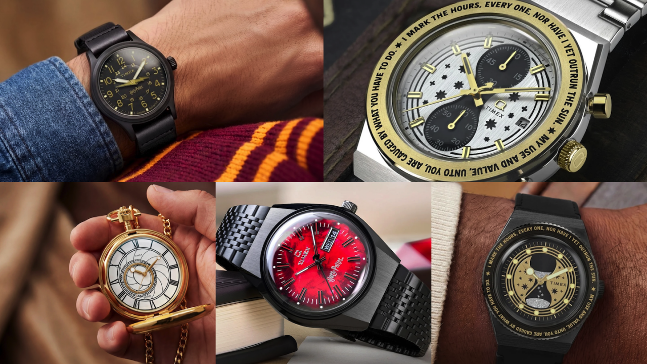 5 Harry Potter Watches Bring Time-Turners and Hidden Details to Timex