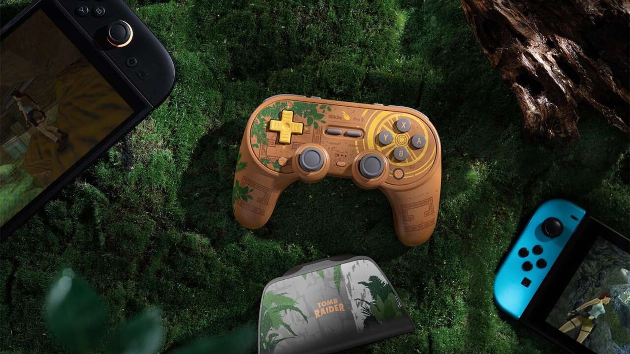 8BitDo Pro 3 Bluetooth Controller Tomb Raider 30th Anniversary Edition 2