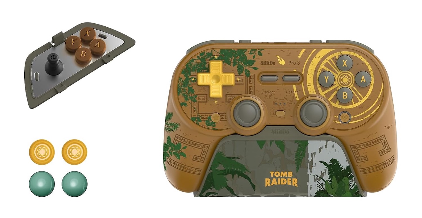 8BitDo Pro 3 Bluetooth Controller Tomb Raider 30th Anniversary Edition 2