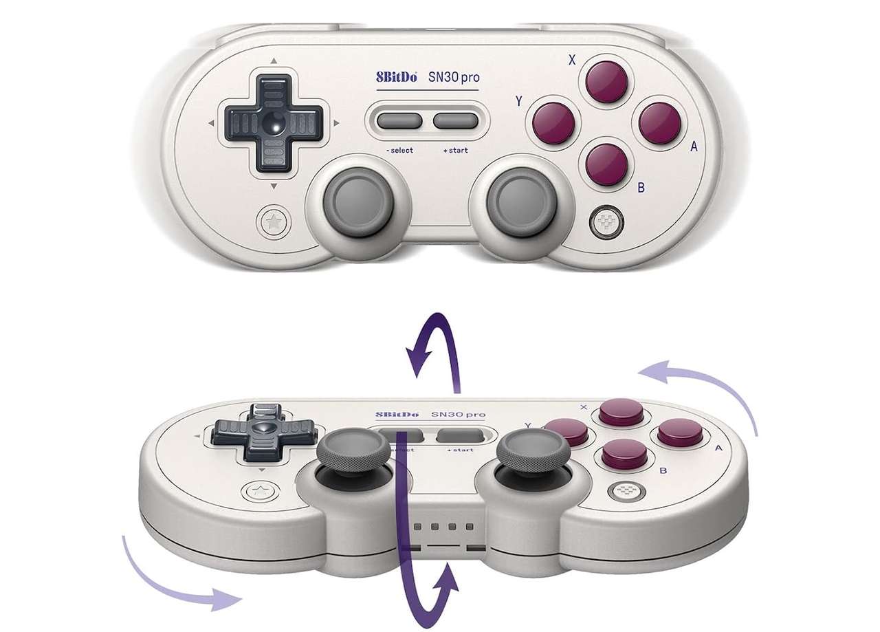 8Bitdo Sn30 Pro Wireless Bluetooth Controller
