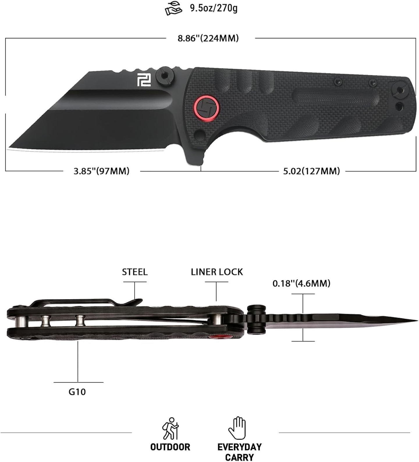 ARTISAN Proponent Large Tactical Knife 2