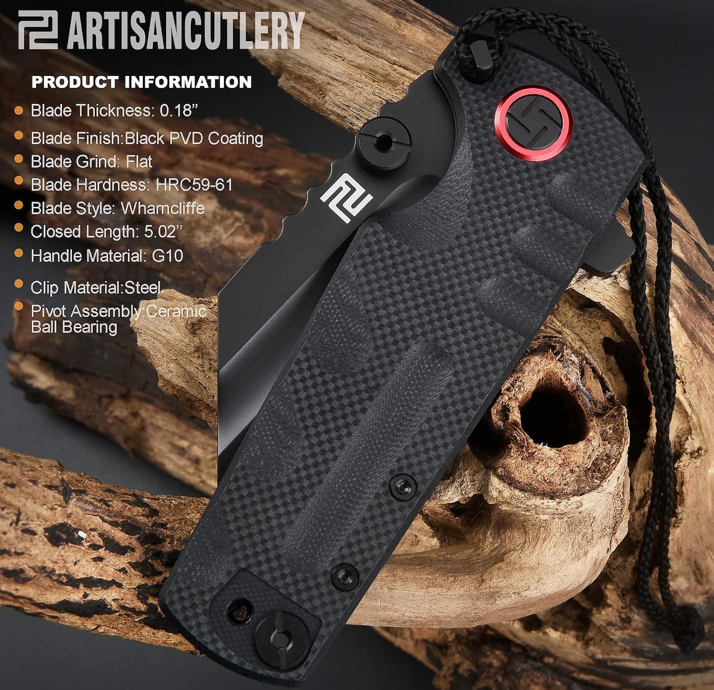 ARTISAN Proponent Large Tactical Knife 5