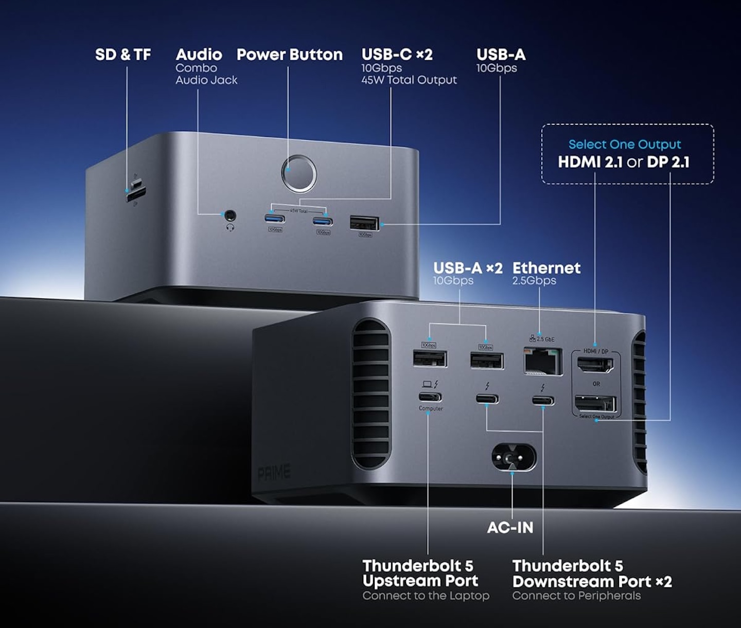 Anker Prime TB5 Docking Station