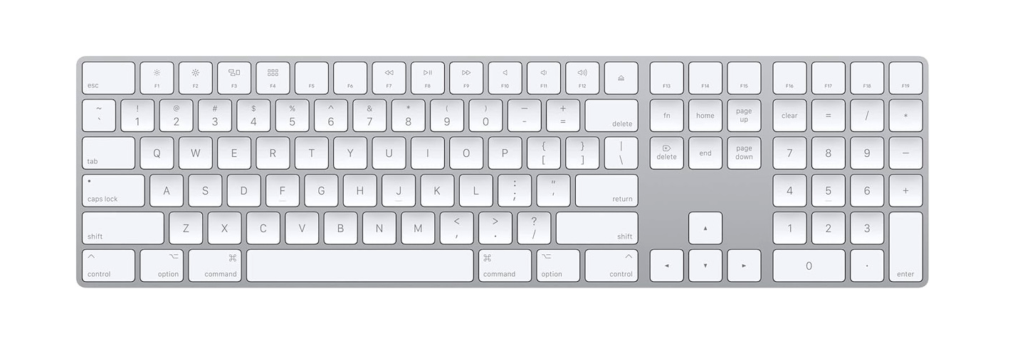 Apple Magic Keyboard with Numeric Keypad