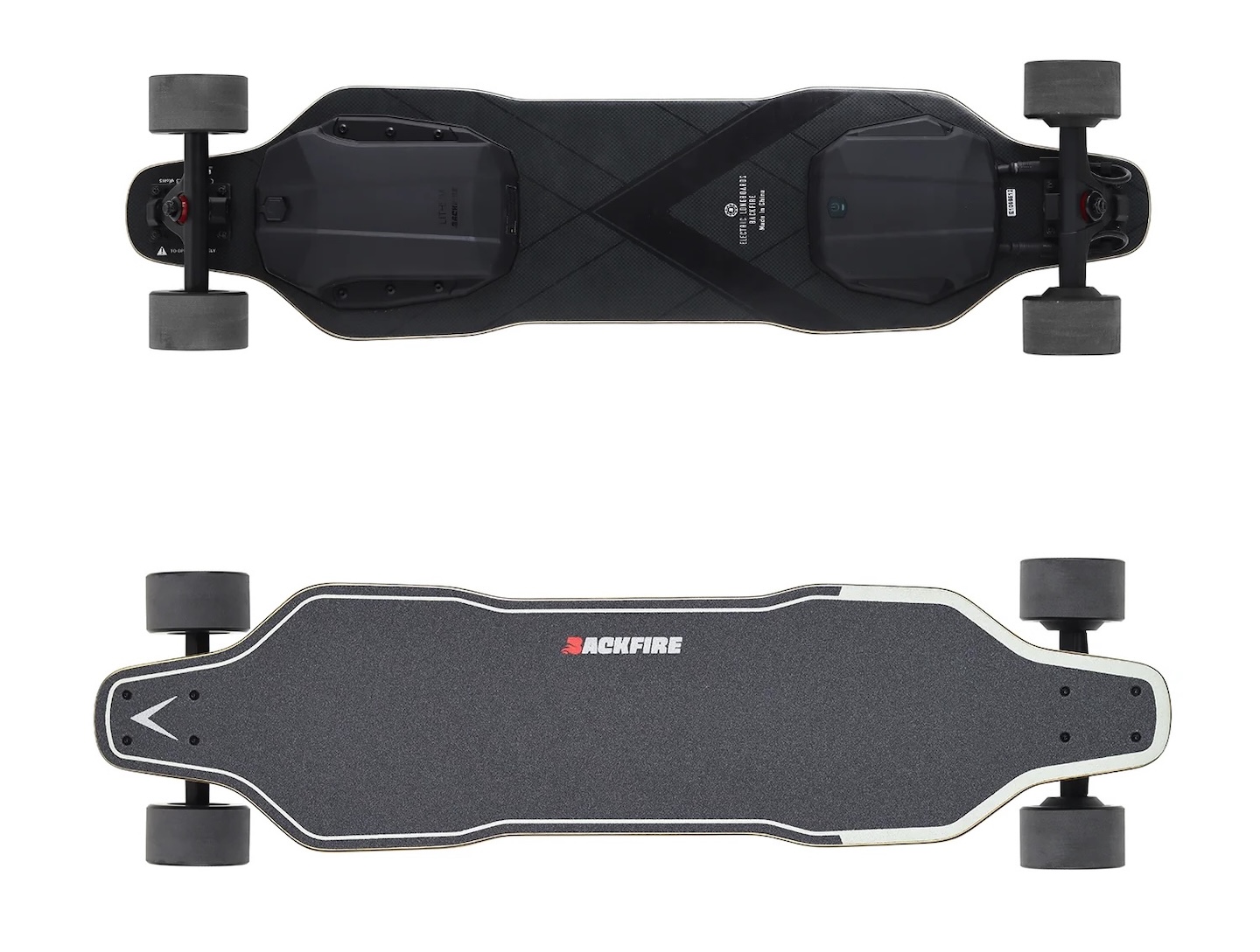 Backfire G2 Black G2Z Electric Skateboard with R5s Remote