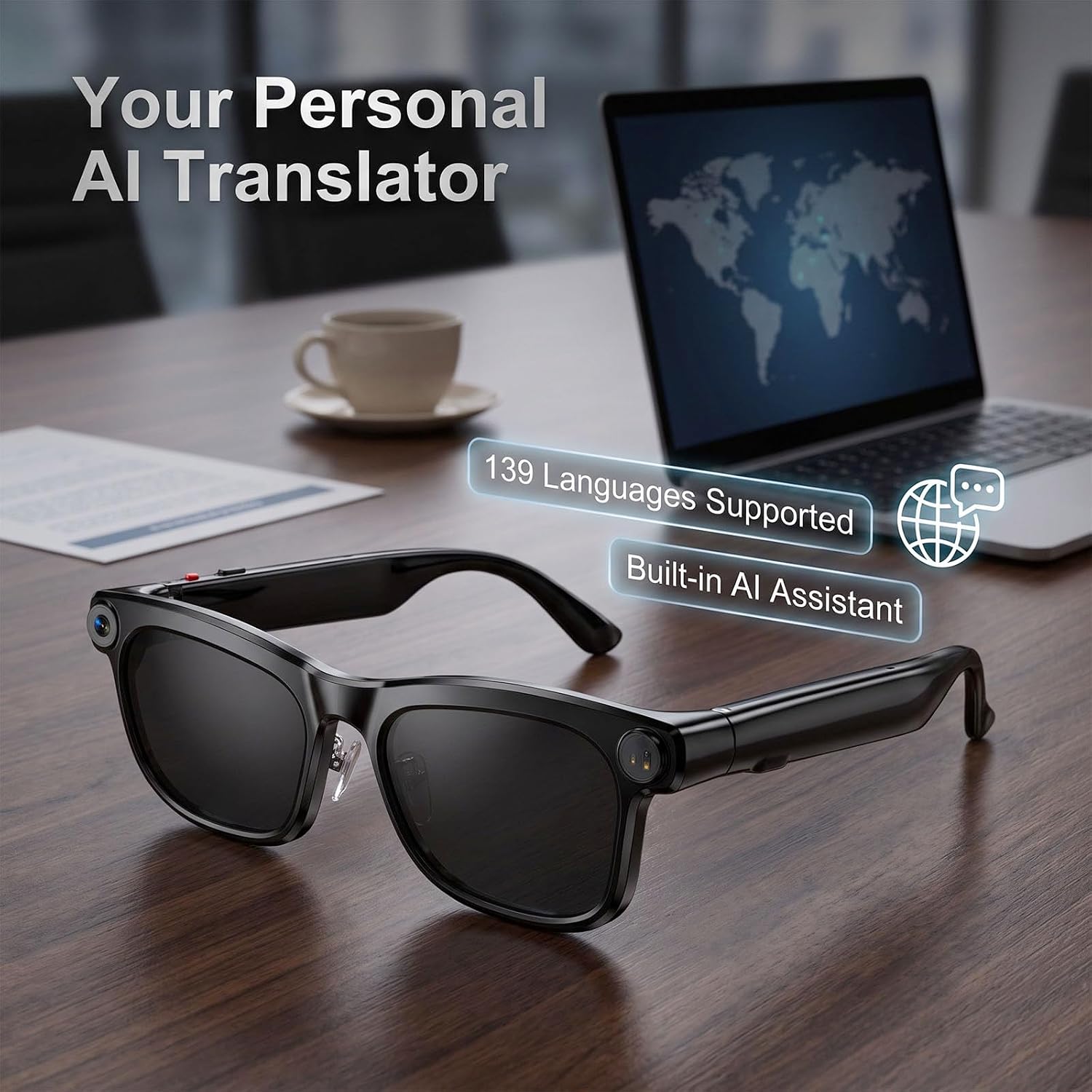 Bapick AI Smart Glasses with Camera