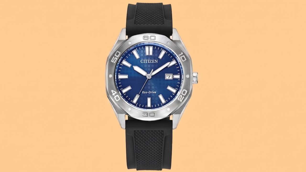 CITIZEN Mens Eco-Drive Sport Casual 41mm Stainless Steel BM7636-08L Cover