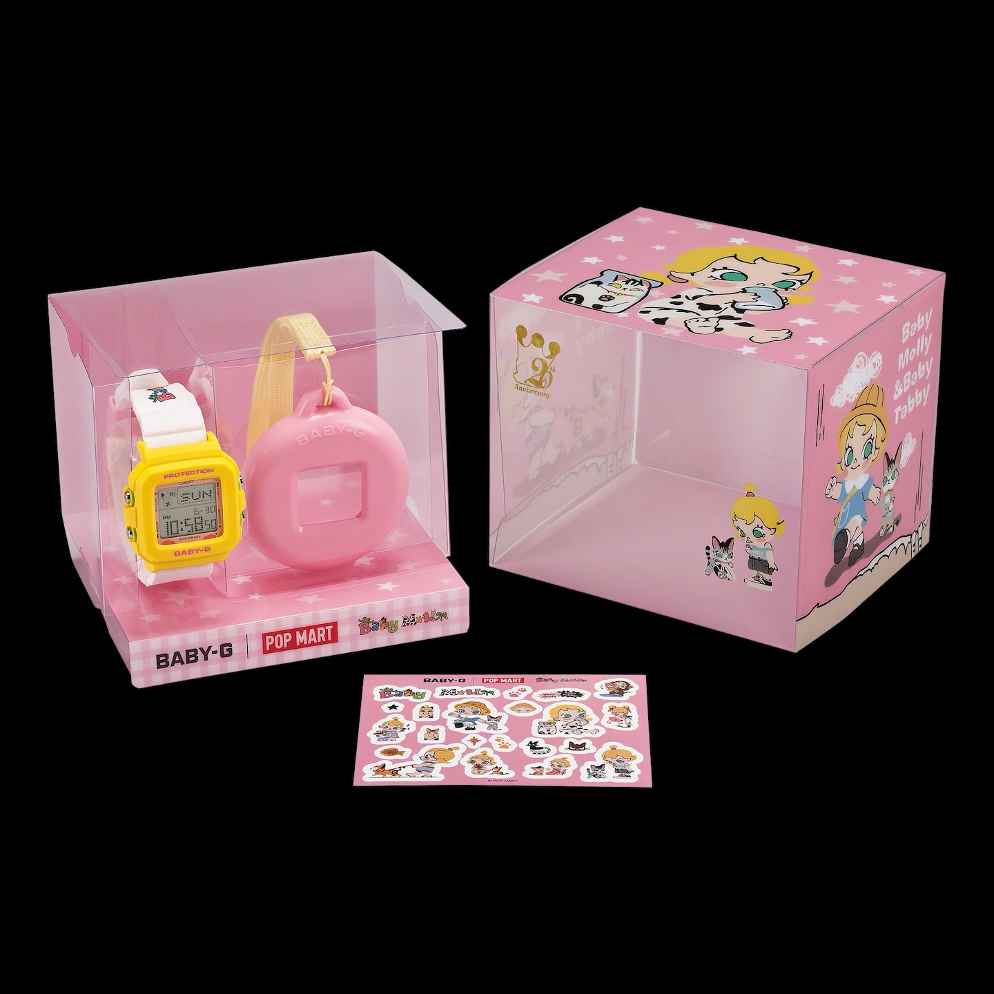 Casio BABY G＋PLUS Baby Molly collaboration model BGD 10 Series BGD 10KPM 7 3