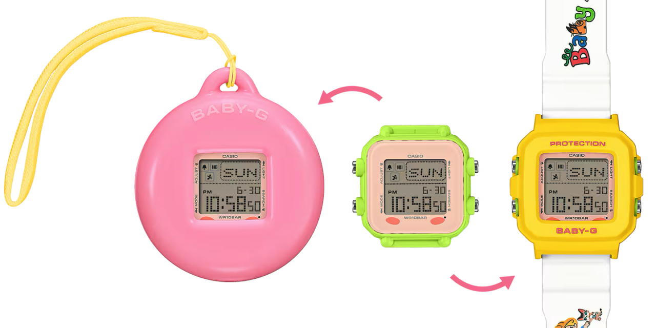 Casio BABY G＋PLUS Baby Molly collaboration model BGD 10 Series BGD 10KPM 7 4