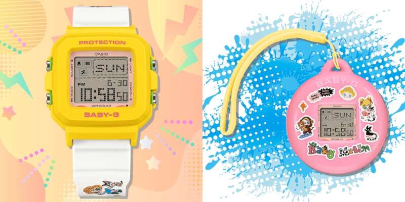 Casio BABY G＋PLUS Baby Molly collaboration model BGD 10 Series BGD 10KPM 7 5