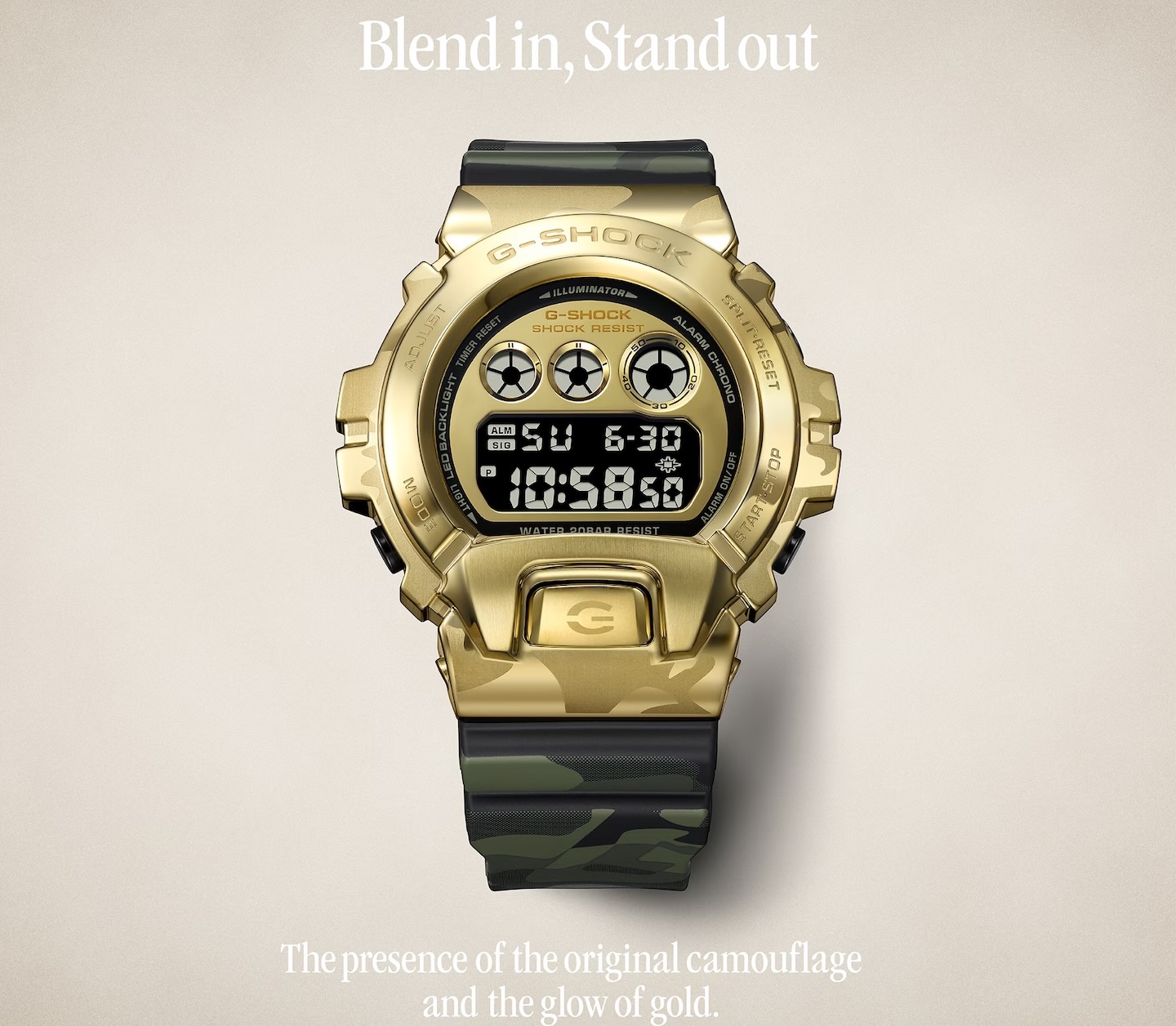 Casio Gshock DIGITAL 6900 SERIES GM6900CMG 3 6