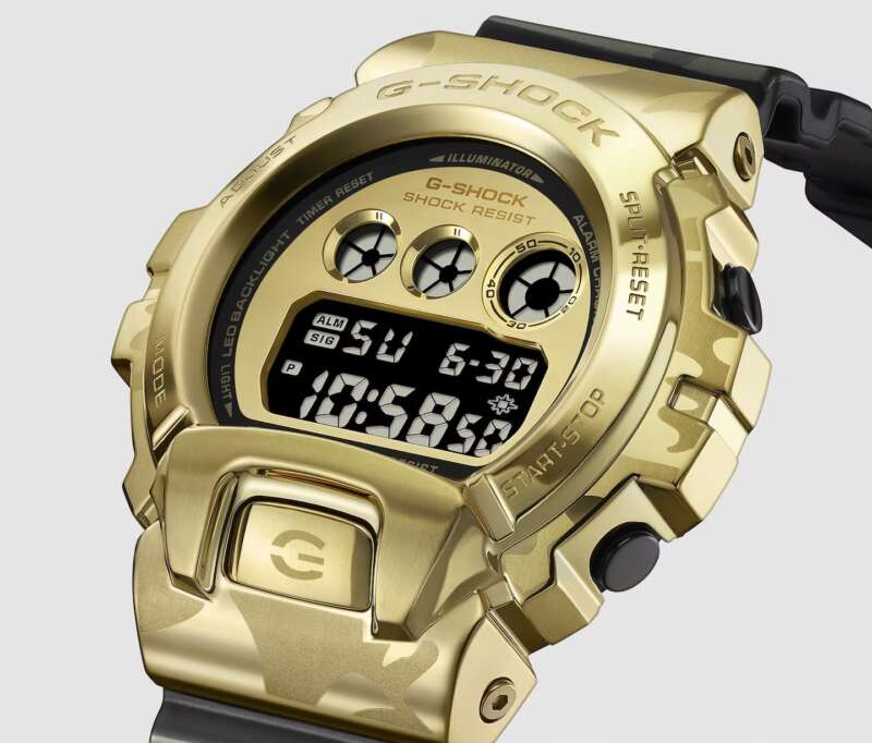Casio Gshock DIGITAL 6900 SERIES GM6900CMG 3 8