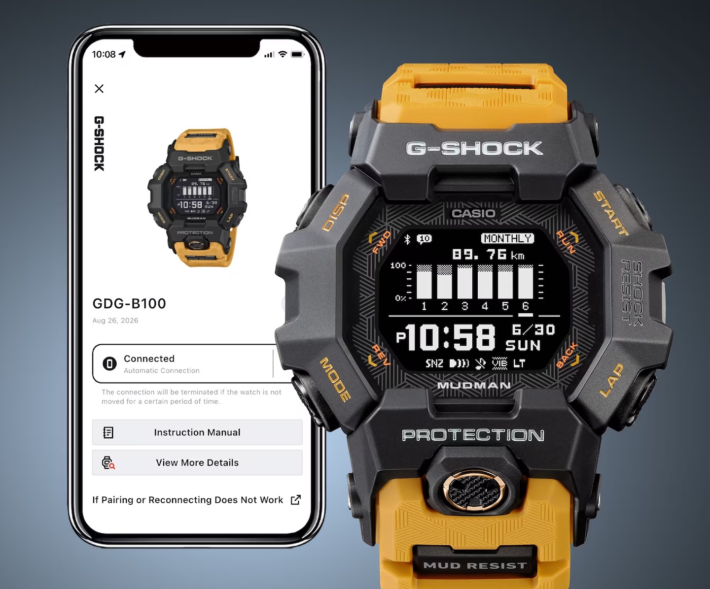Casio Gshock GDG-B100-1A5 Price