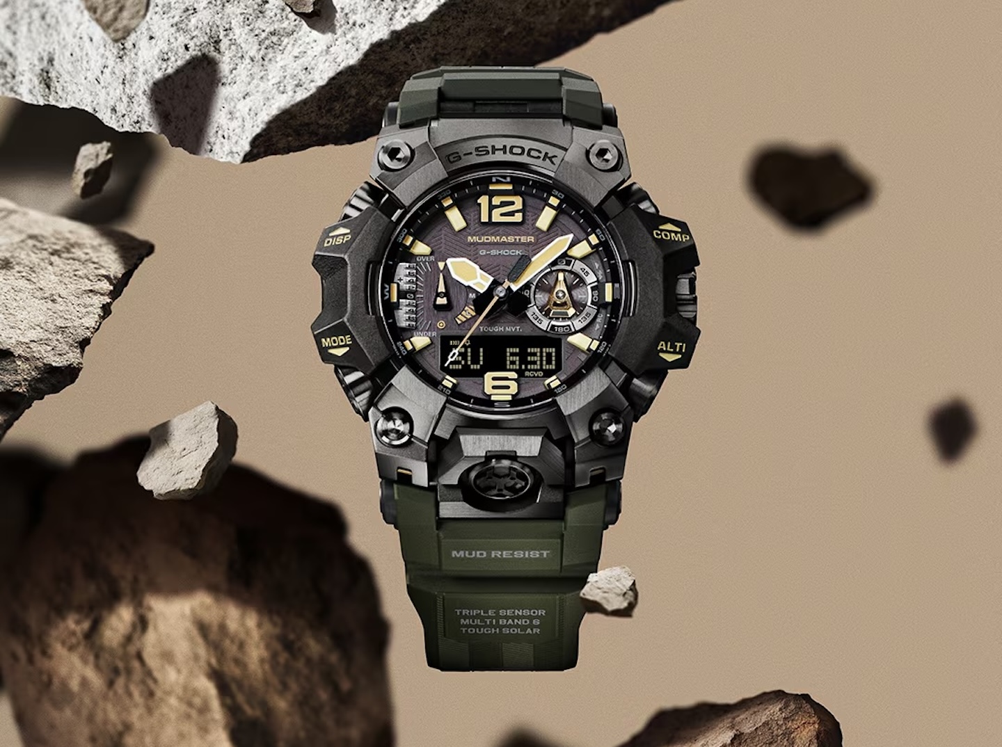 Casio MASTER OF G LAND MUDMASTER GWG-B1000-1A3