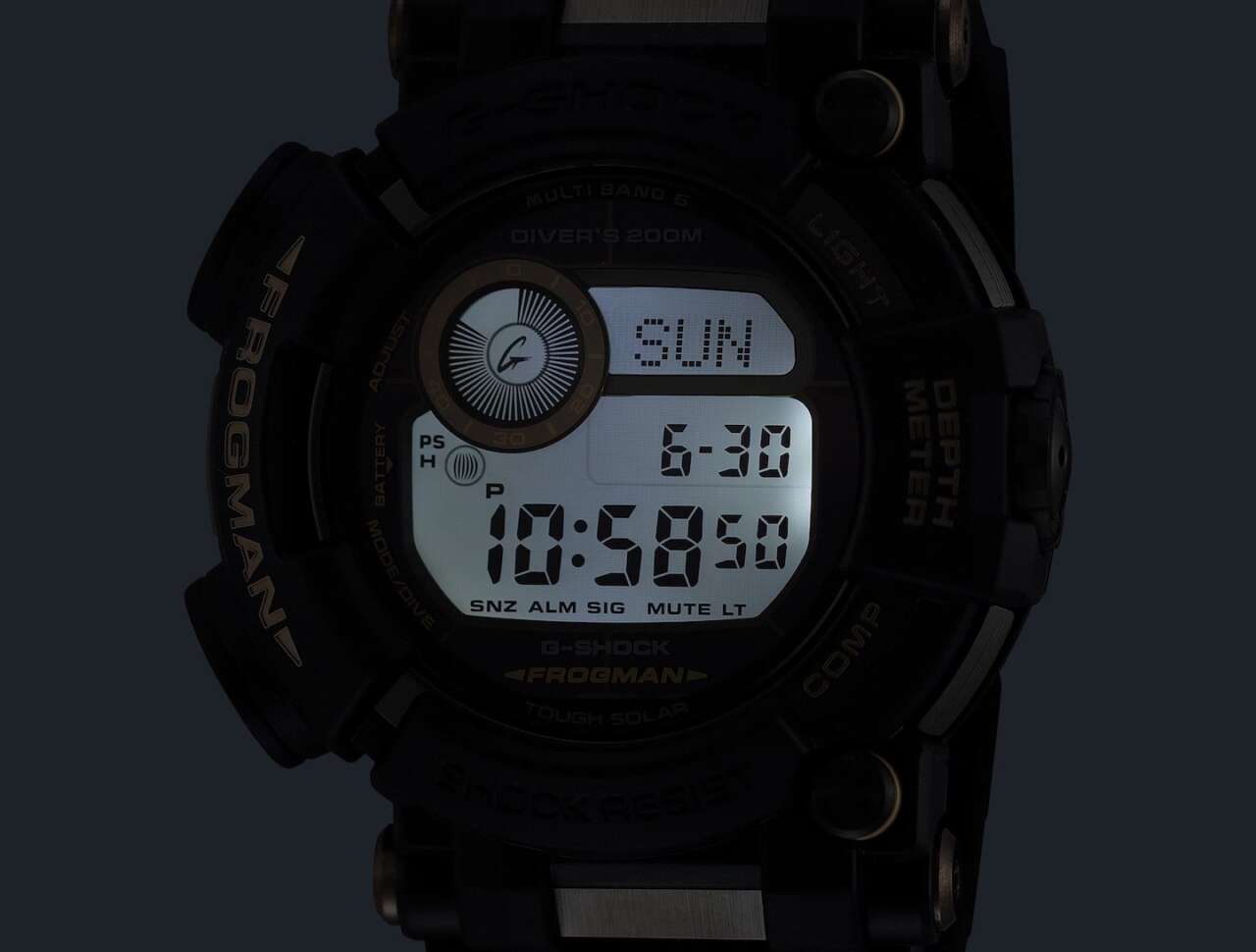 Casio MASTER OF G SEA FROGMAN GWF D1000BC 1 G