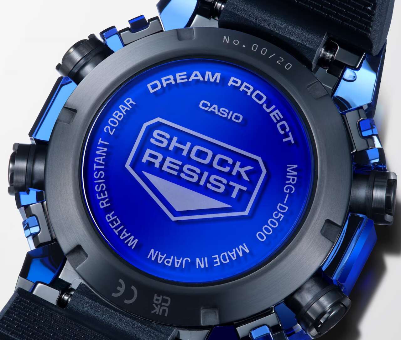 Casio MR-G 30th Anniversary MRG-D5000 Blue Sapphire