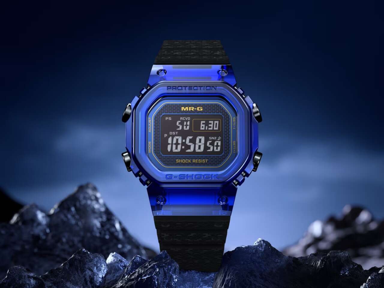 Casio MR-G 30th Anniversary MRG-D5000 Blue Sapphire