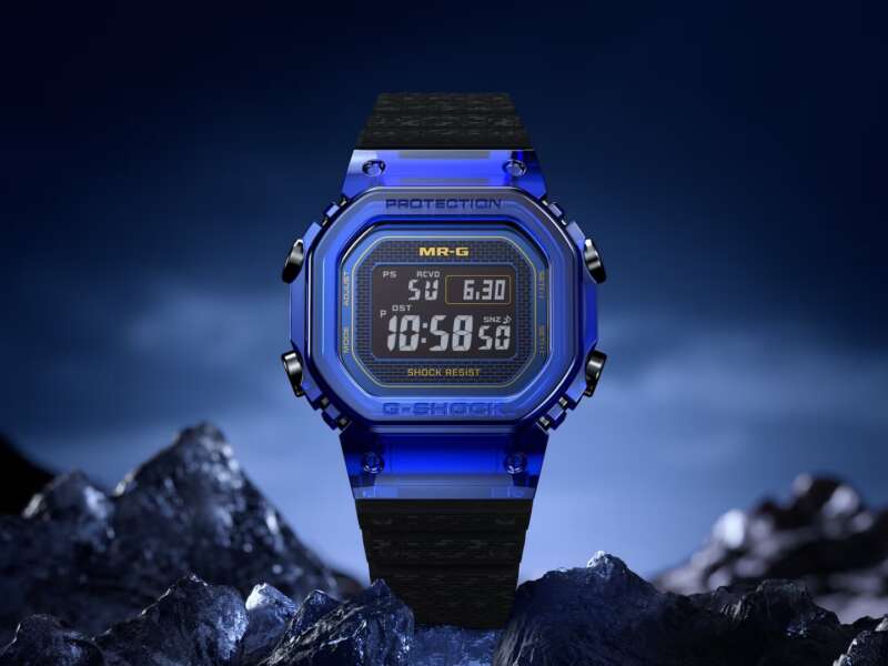 Casio MR-G 30th Anniversary MRG-D5000 Blue Sapphire