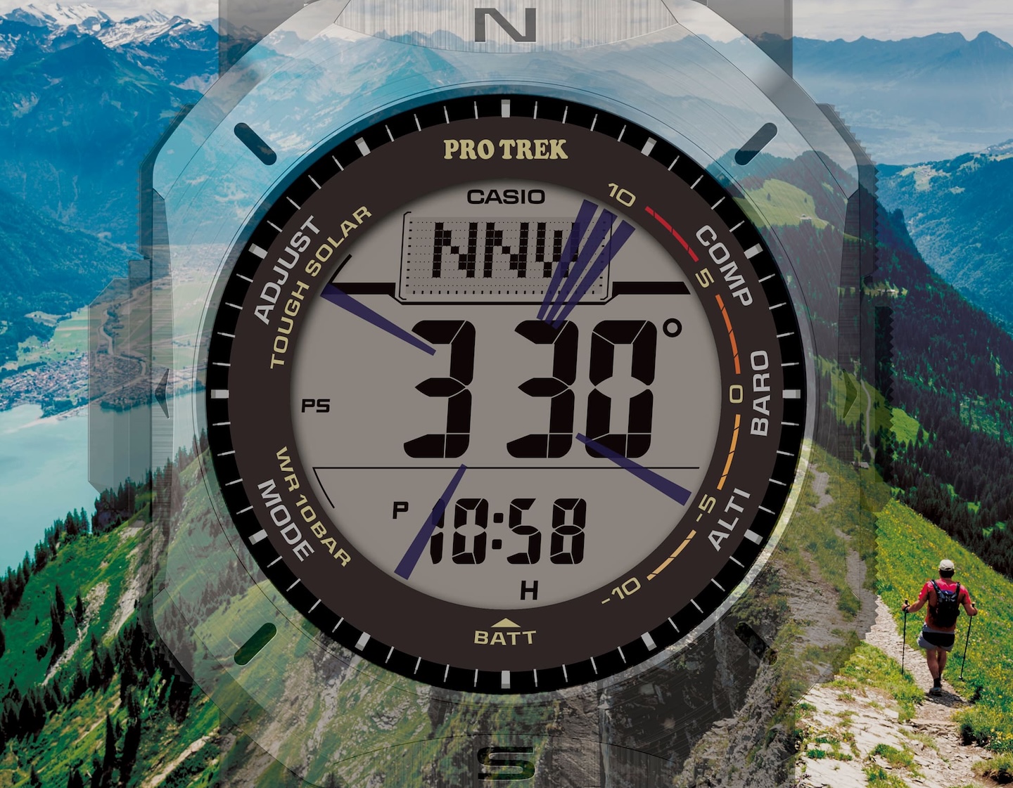 Casio Pro Trek Climber Line PRW-69YT-7JF