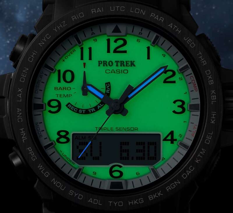 Casio Pro Trek PRW 51LD 1JF Climber Line Dial