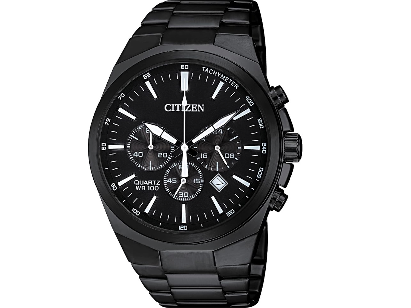 Citizen Quartz Mens Watch Stainless Steel Classic