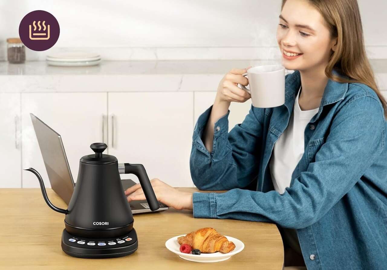 Cosori Gooseneck Electric Kettle with Temperature Control
