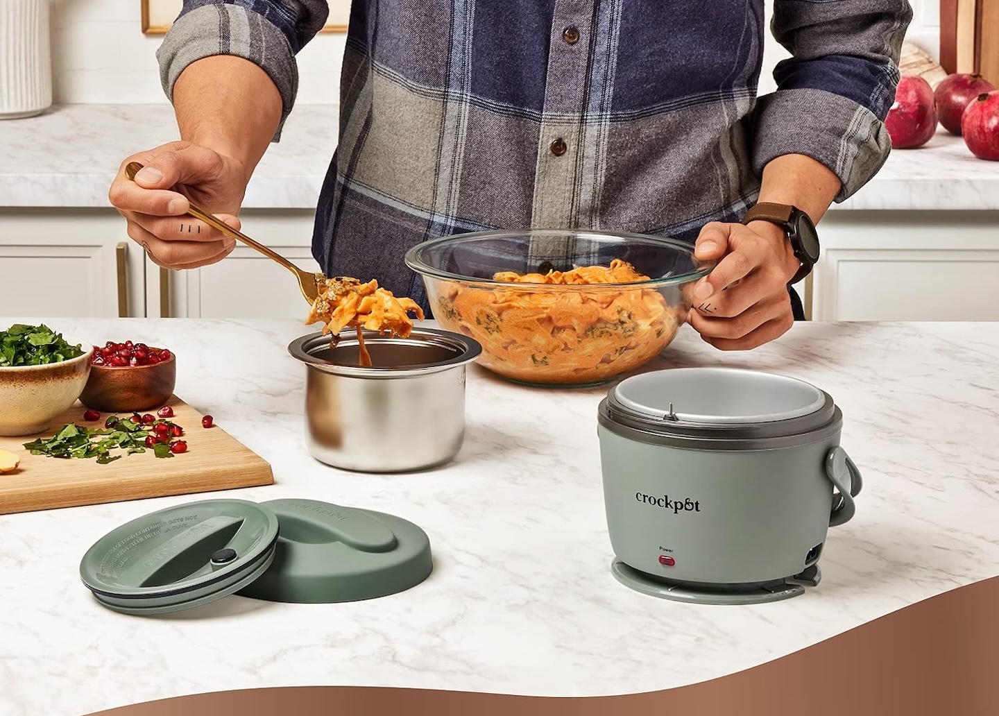 Crock Pot Portable Electric Lunch