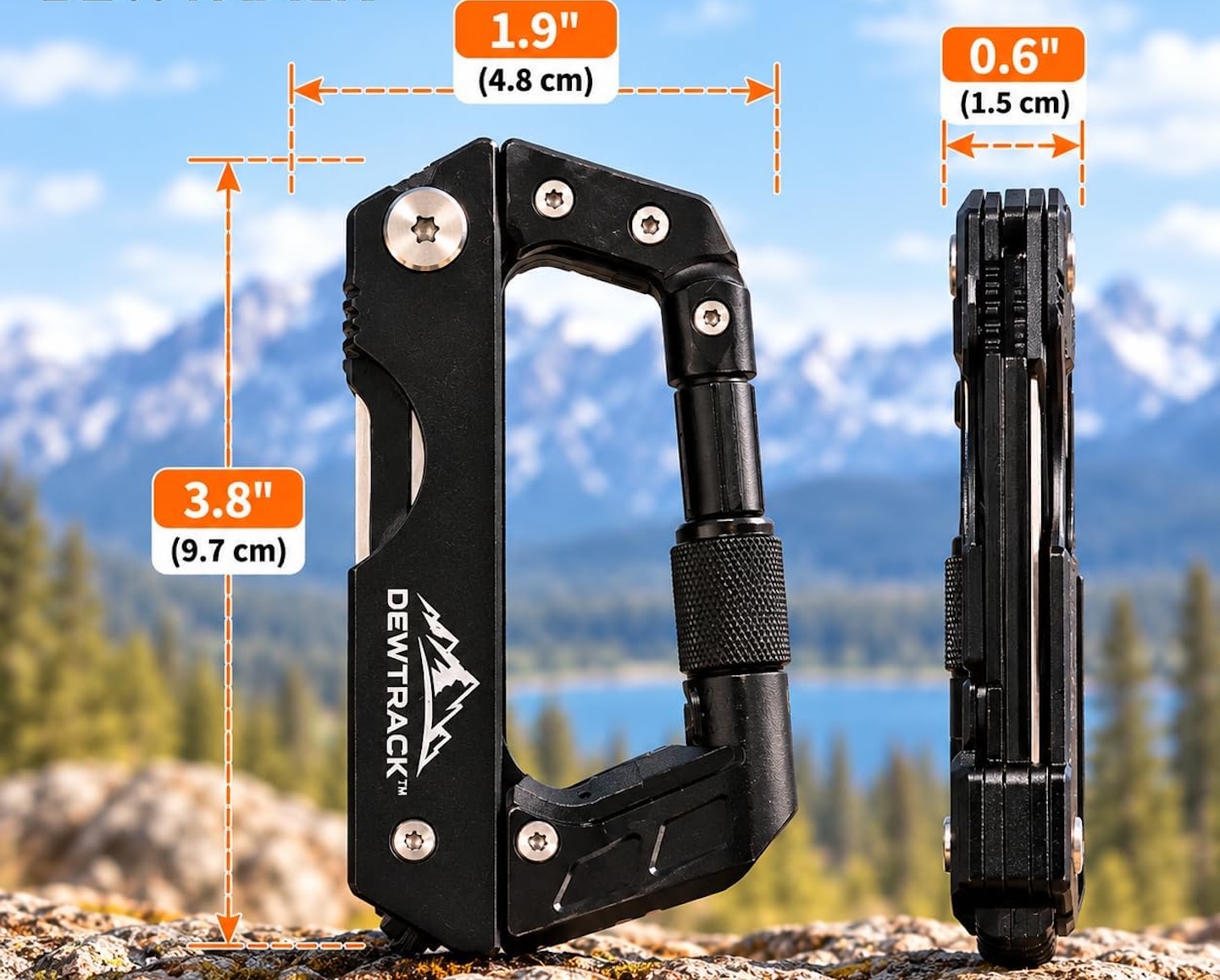 Dewtrack 6 in 1 Carabiner Multitool Review
