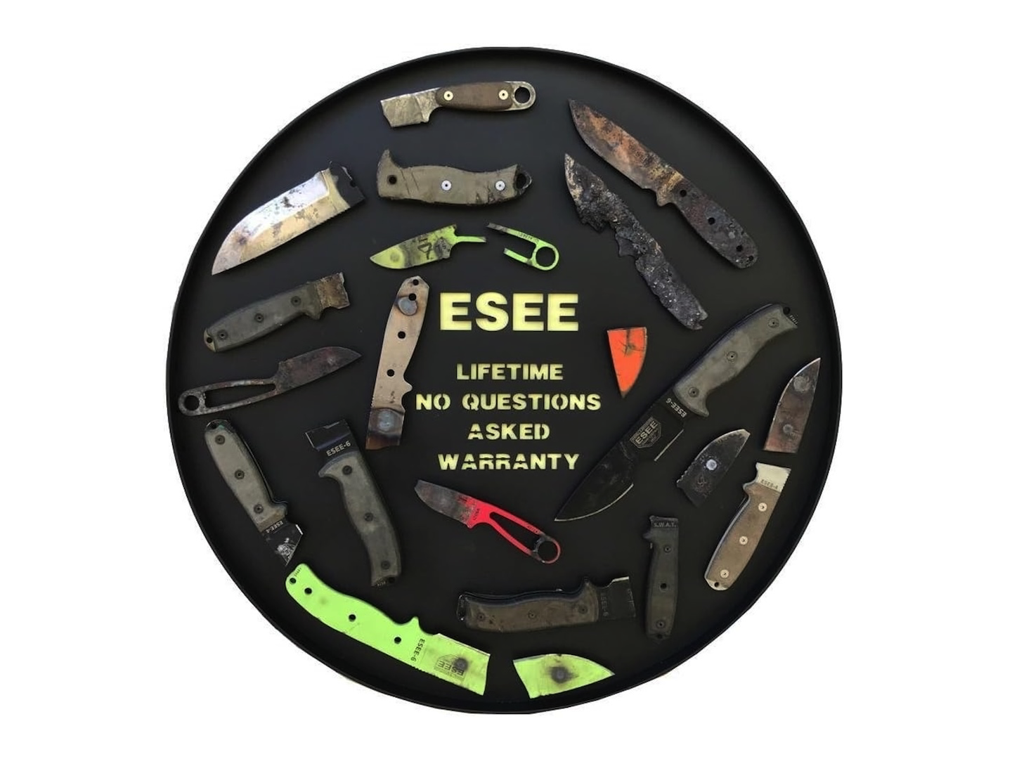 ESEE Authentic Model 5 Tactical Survival Fixed Blade Knife 5