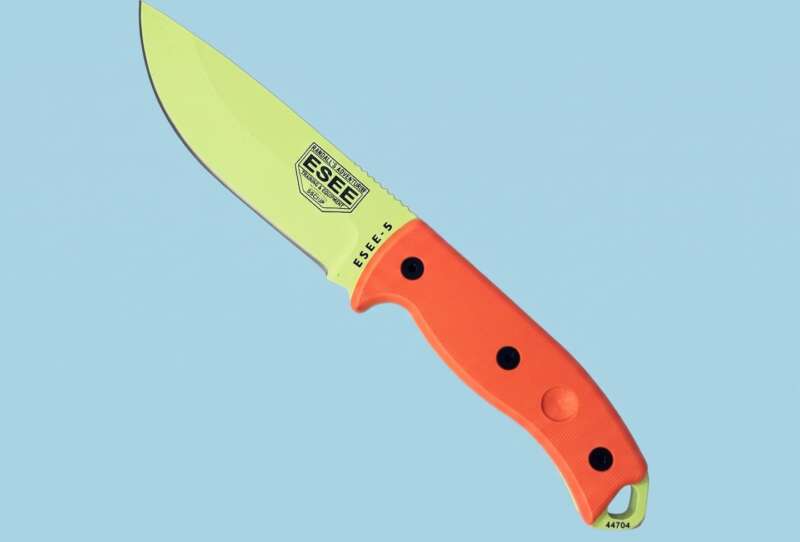ESEE Authentic Model 5 Tactical Survival Fixed Blade Knife Cover