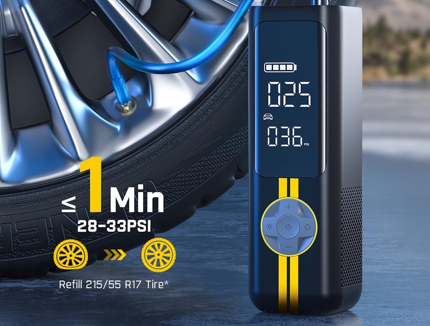 Fanttik X8 APEX Tire Inflator Portable Air Compressor
