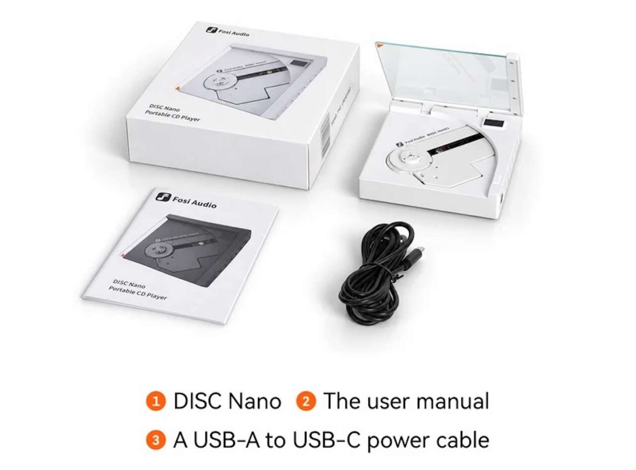 Fosi Audio DISC Nano CD Player Buy Now