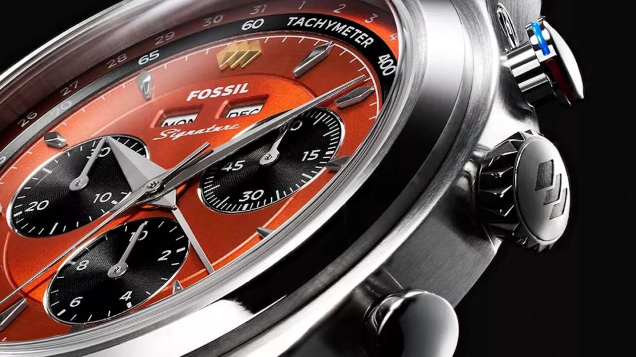 Fossil's New Master Calendar Chronoquartz Comes in Four Distinctive Dial Colors