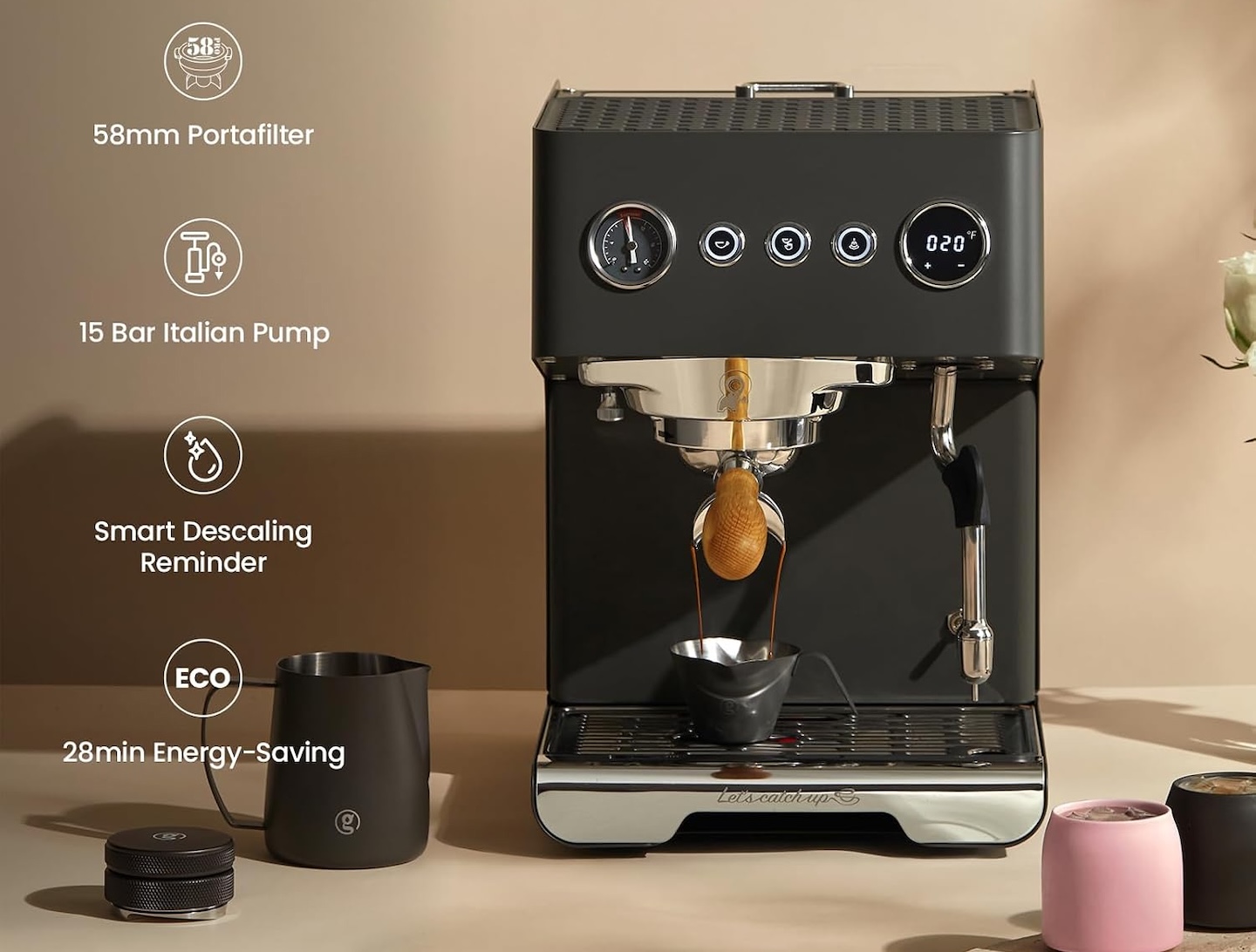 Gemilai G3028A Espresso Machine