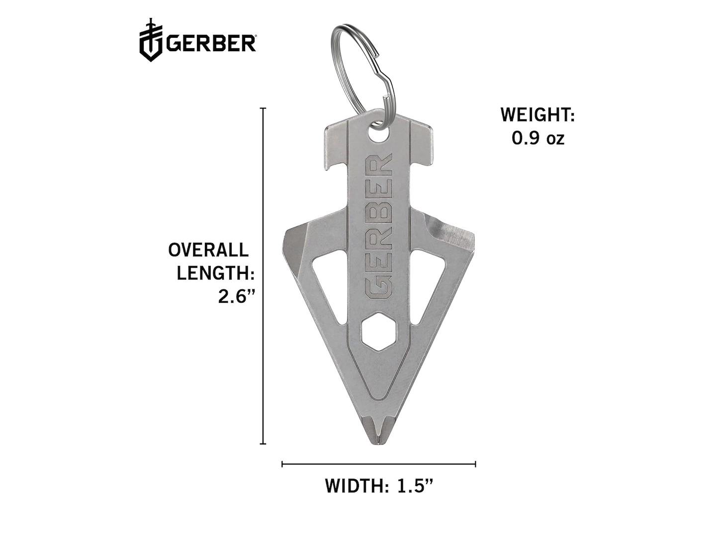 Gerber Broadhead EDC Keychain Multitool