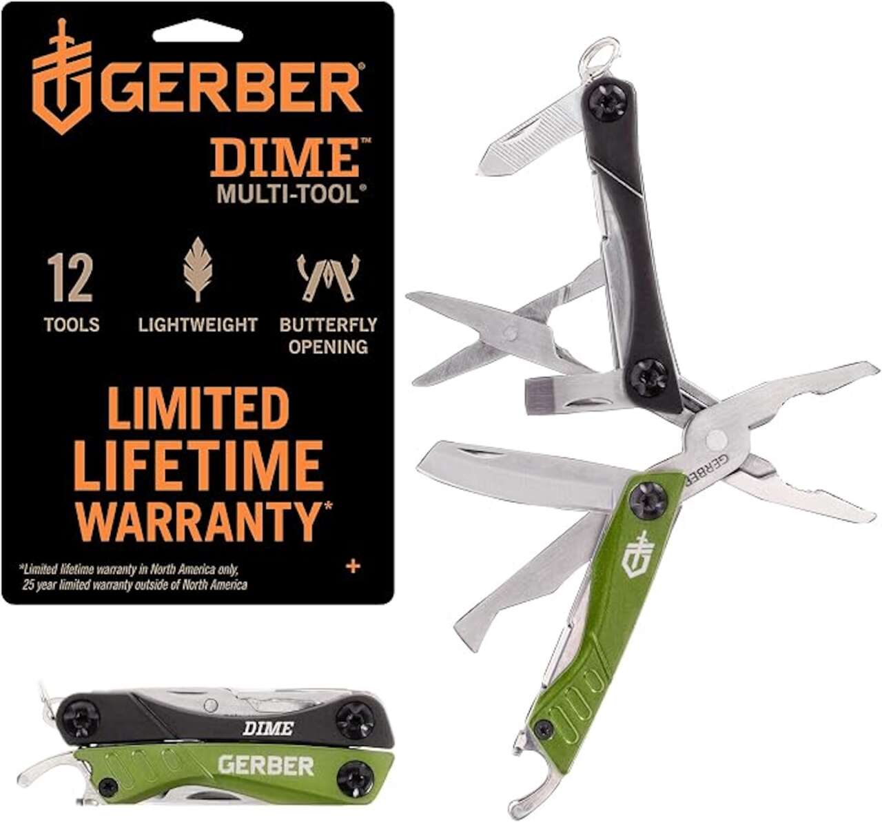 Gerber Dime 12-in-1 Mini Multitool Pliers