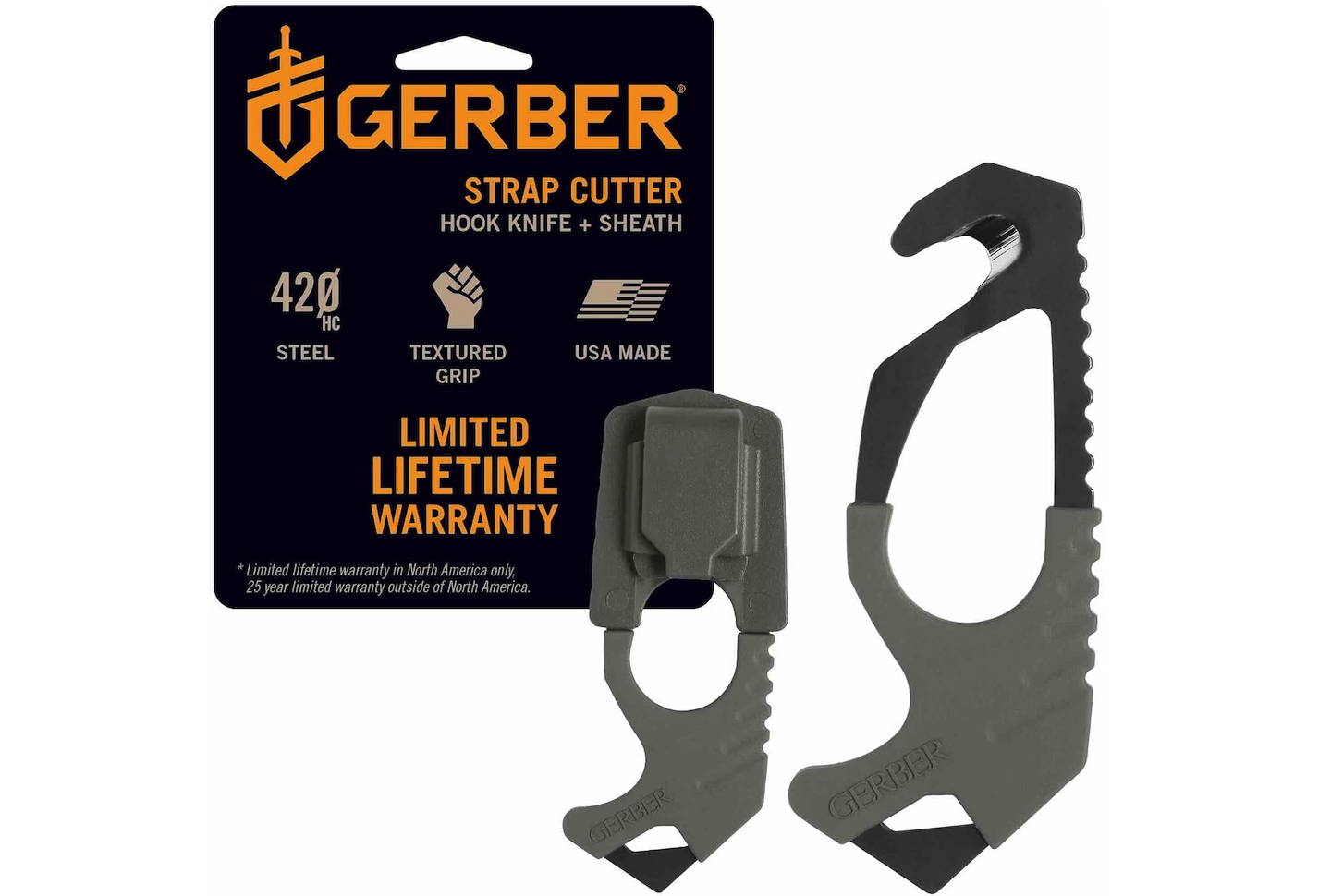 Gerber Seatbelt Strap Cutter with Glass Breaker