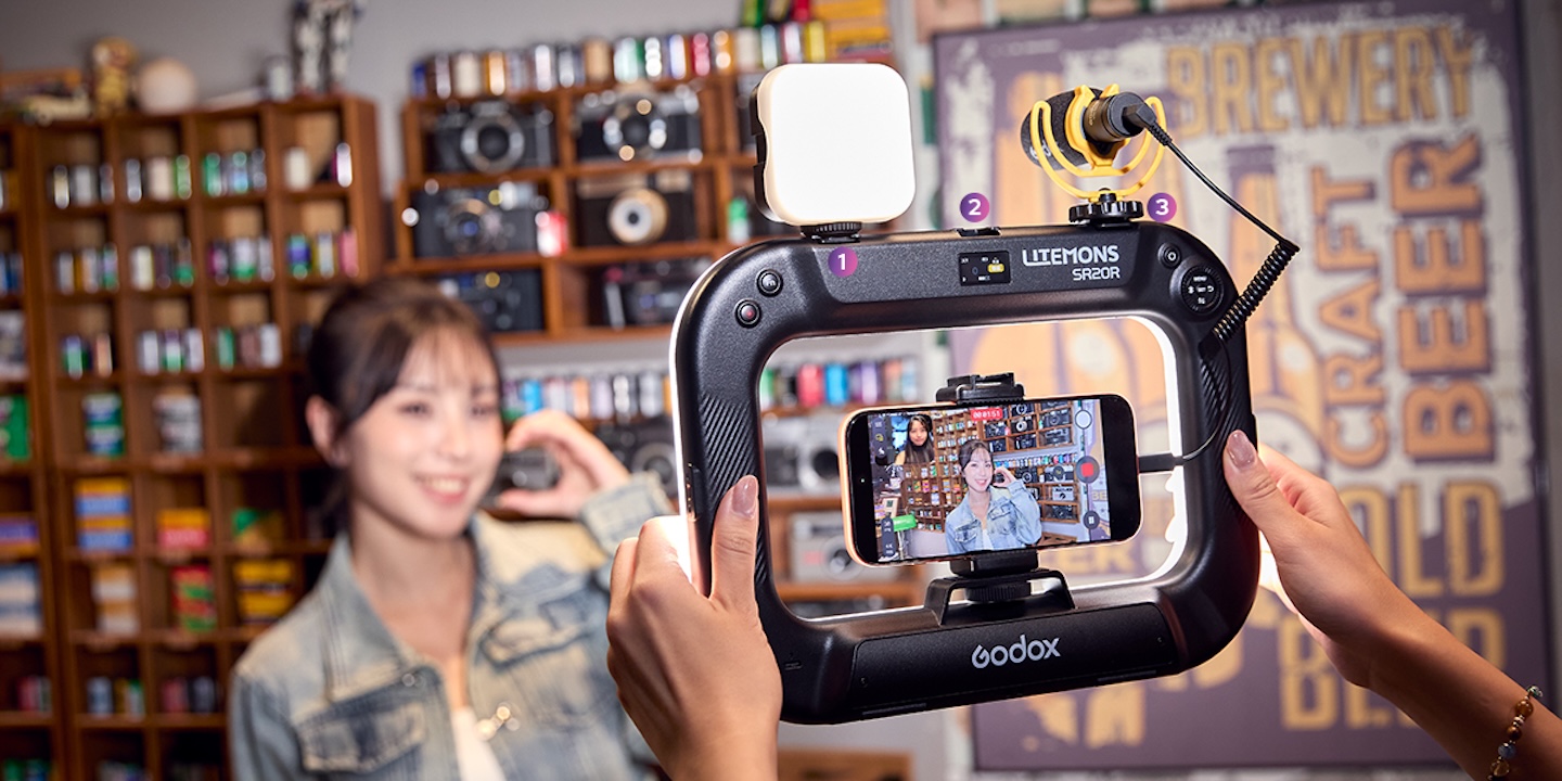 Godox SR20R Packs RGB Lighting and Bluetooth Controls Into One Rig