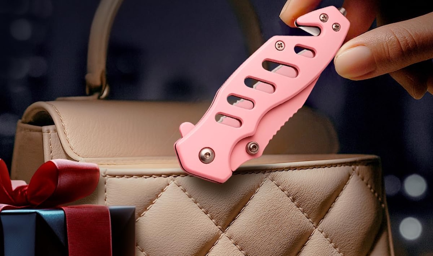 Good Worker Pink Pocket Knife for Women