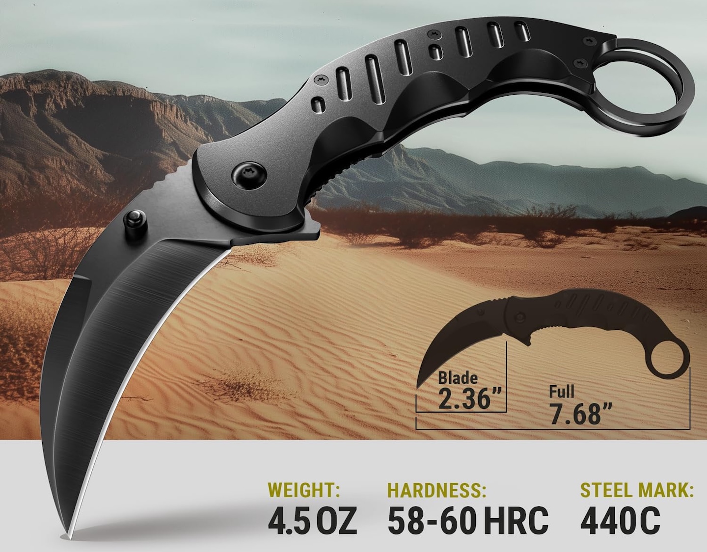 Good Worker Tactical Spring Assisted Pocket Knife 2