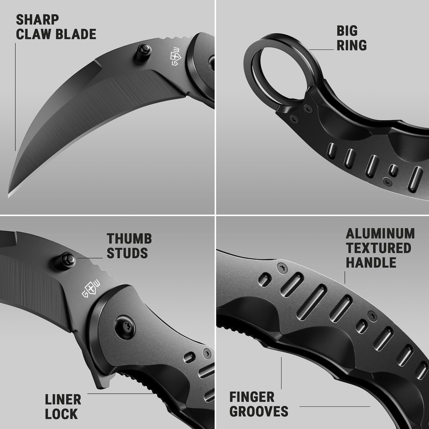 Good Worker Tactical Spring Assisted Pocket Knife 6