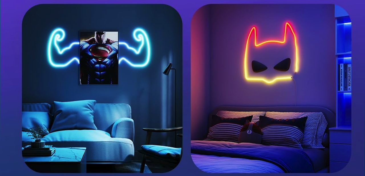 Govee RGBIC Neon Lights 16.4ft Works with Matte 2