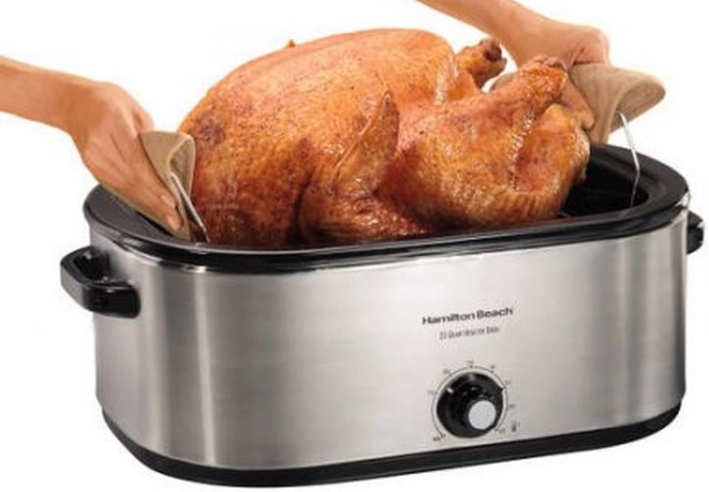 Hamilton Beach 28 lb 22 Quart Roaster Oven with Self Basting Lid