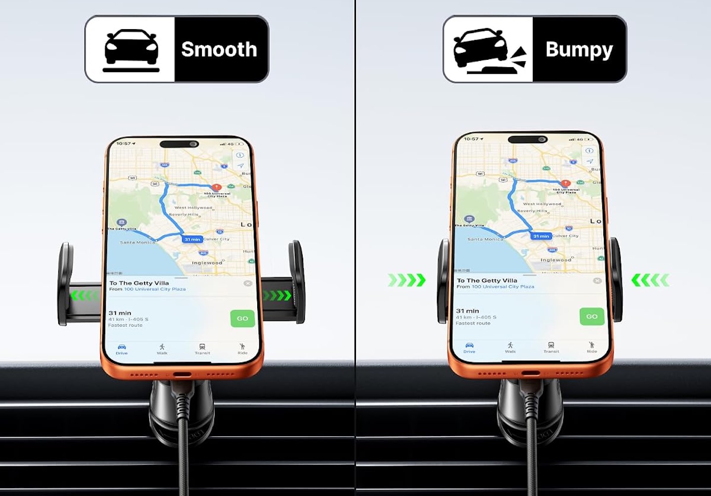 INIU 3 in 1 Magnetic Wireless Car Charger 2